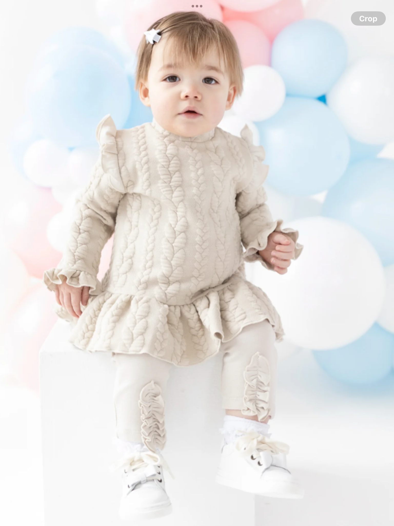 NEW SEASON BLUES BABY TUNIC AMD LEGGINGS SET 0825332