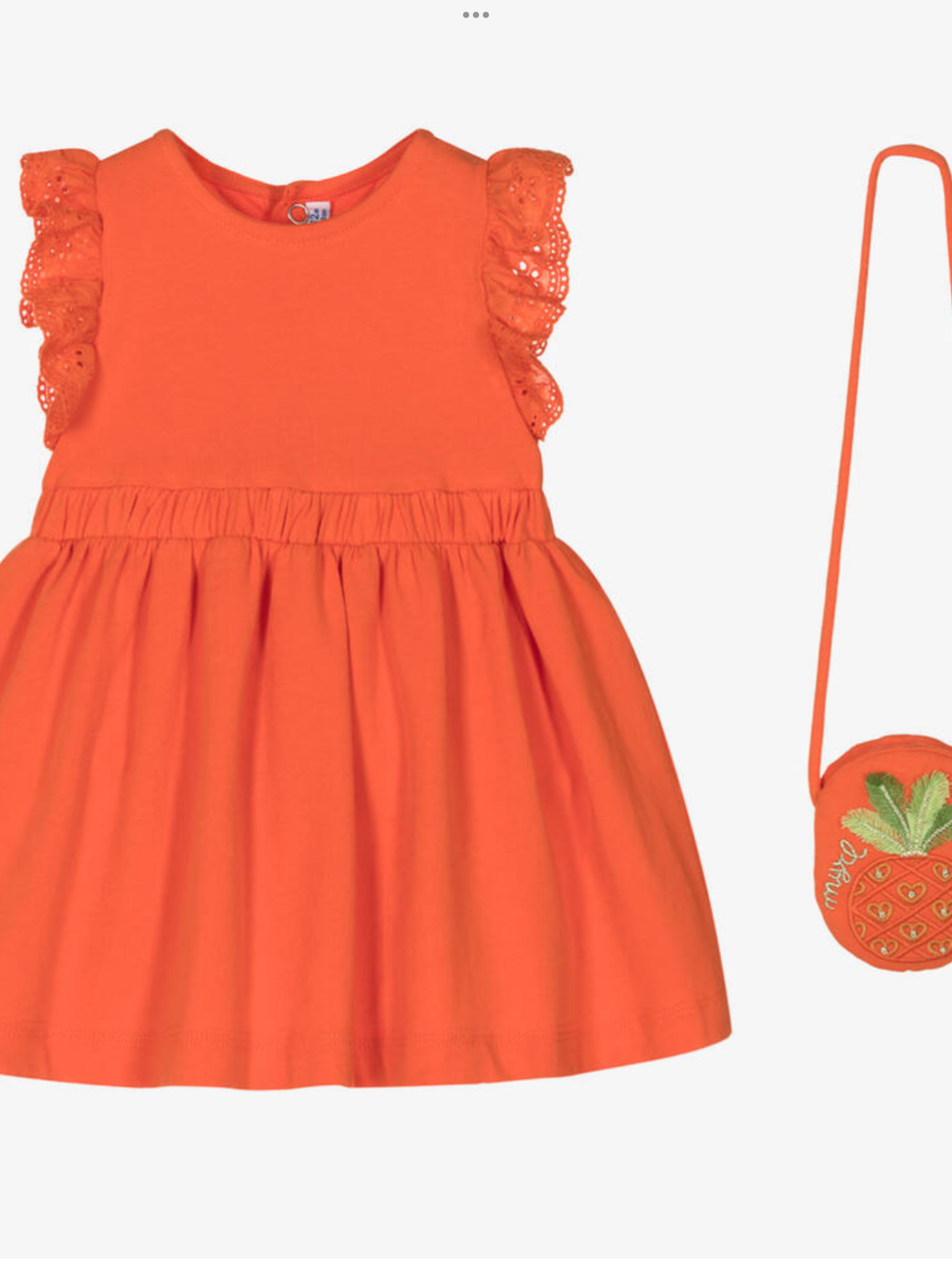 Mayoral dress and bag summer 24.   01242096