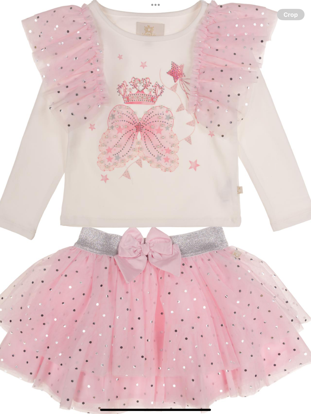 NEW SEASON caramelo kids royal magic skirt set 0825339