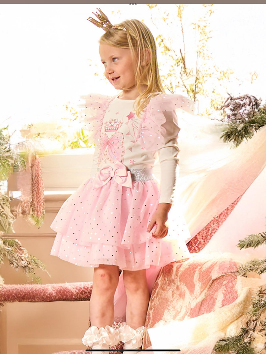 NEW SEASON caramelo kids royal magic skirt set 0825339