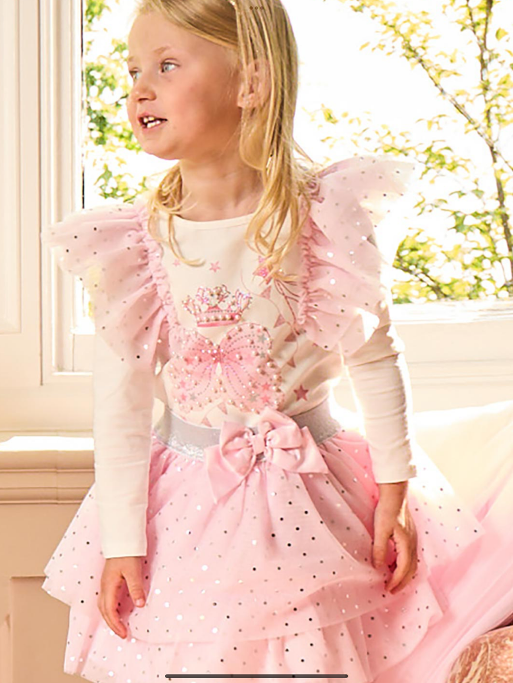 NEW SEASON caramelo kids royal magic skirt set 0825339