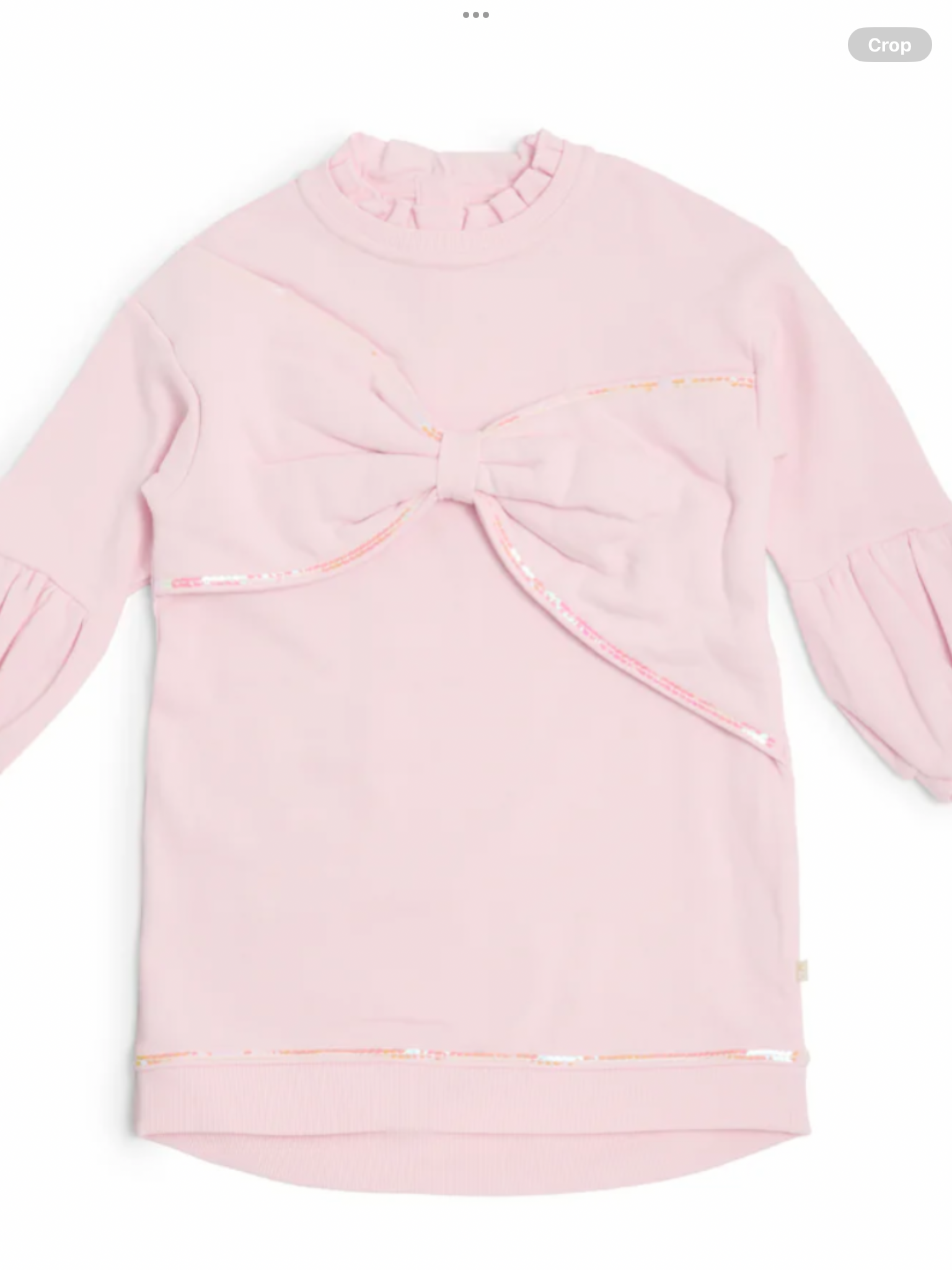 NEW SEASON caramelo kids pink sweat dress 0825340