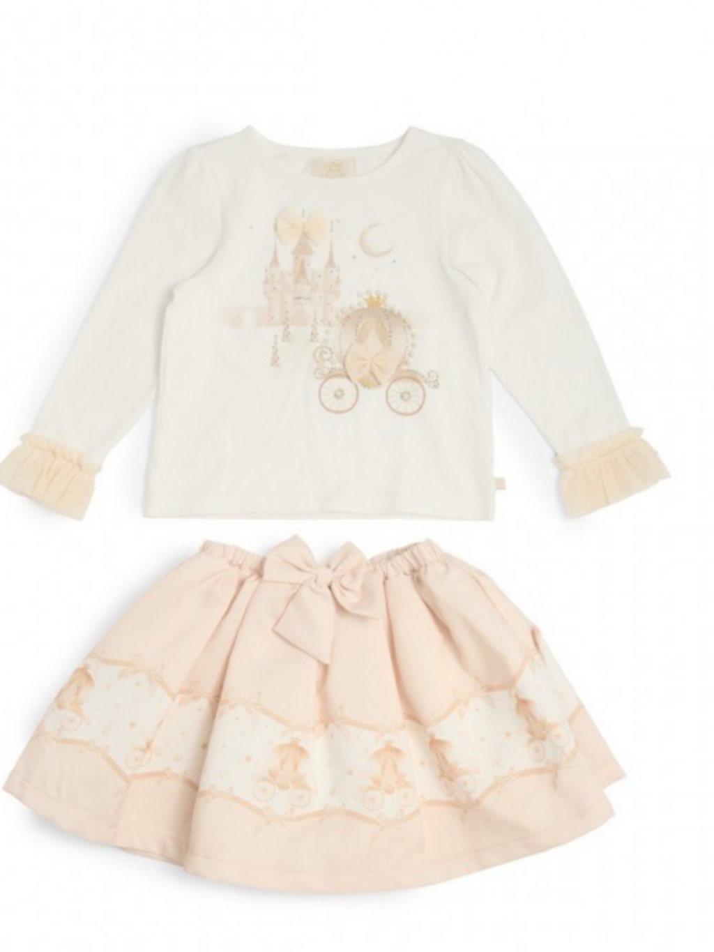 NEW SEASON caramelo kids mink skirt set 0825342