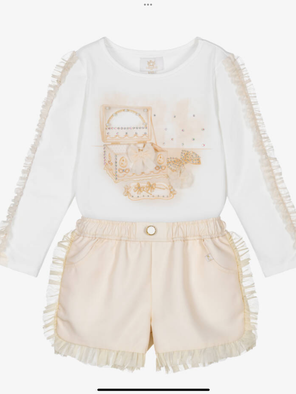 NEW SEASON CARAMELO MINK  SHORTS SET 0825343