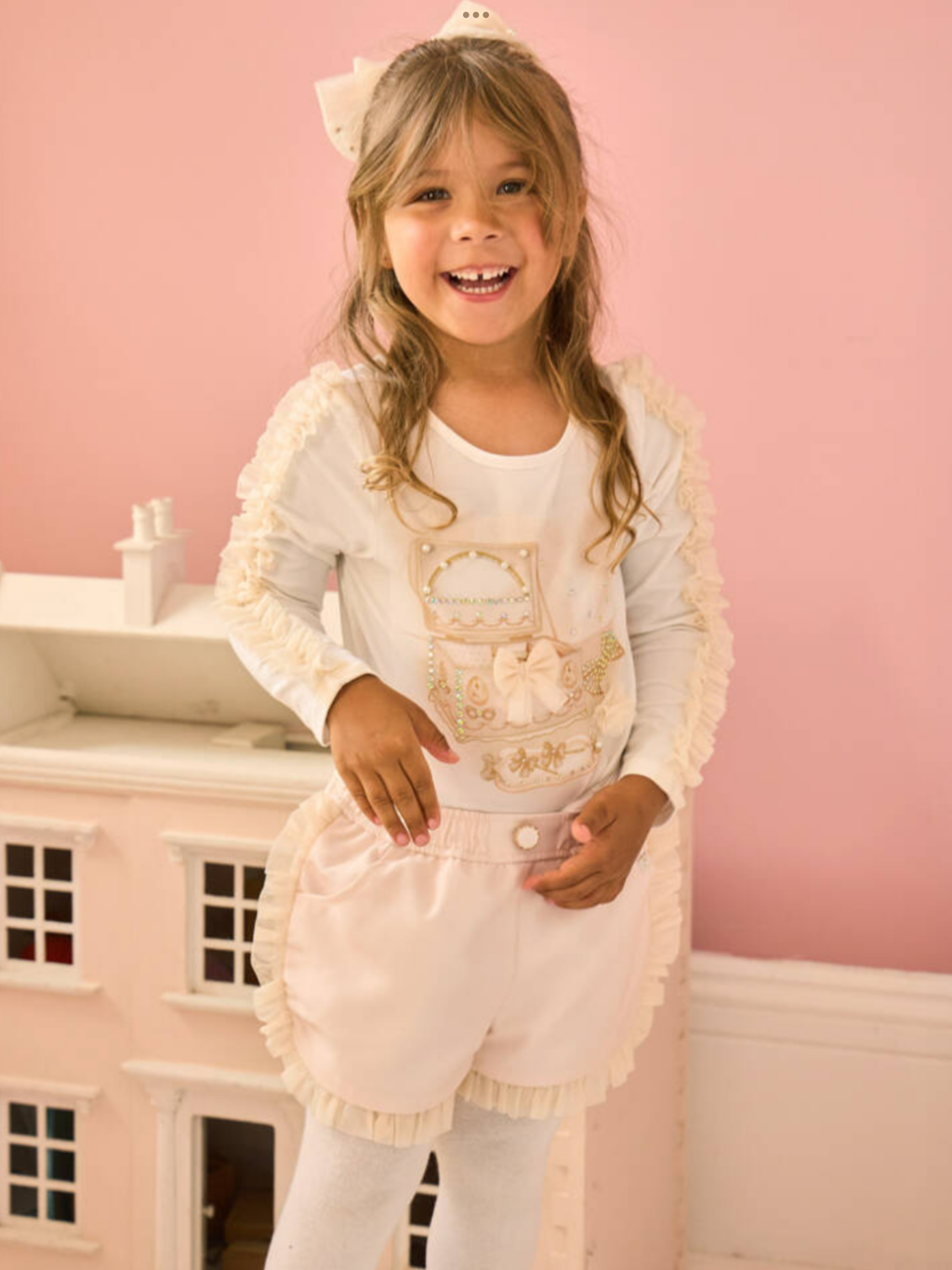 NEW SEASON CARAMELO MINK  SHORTS SET 0825343