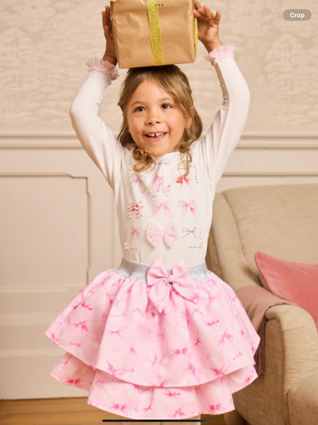 NEW SEASON CARAMELO KIDS PRETTY IN PINK SKIRT SET 0825346