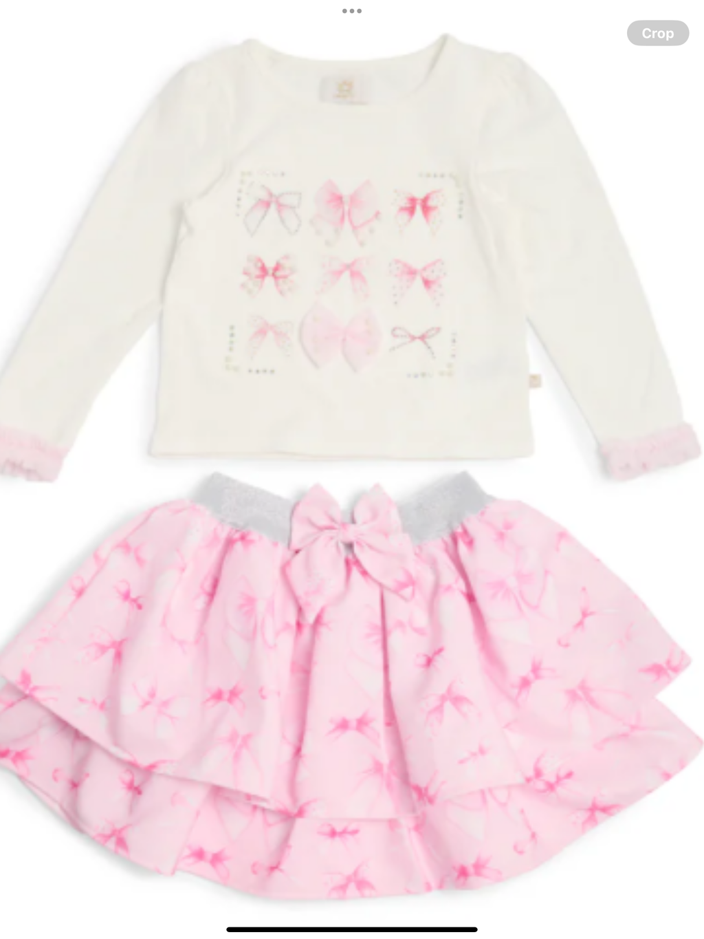 NEW SEASON CARAMELO KIDS PRETTY IN PINK SKIRT SET 0825346