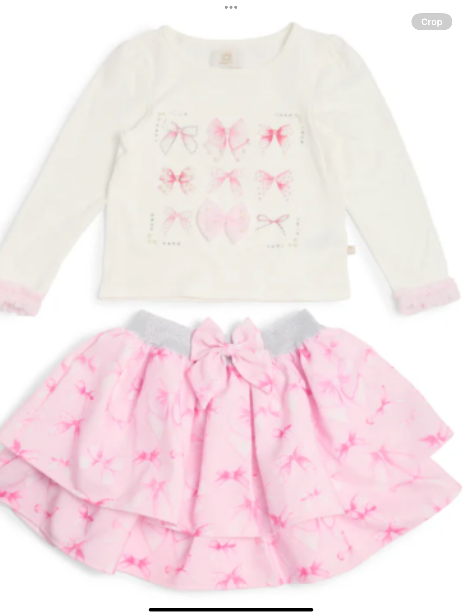 NEW SEASON CARAMELO KIDS PRETTY IN PINK SKIRT SET 0825346