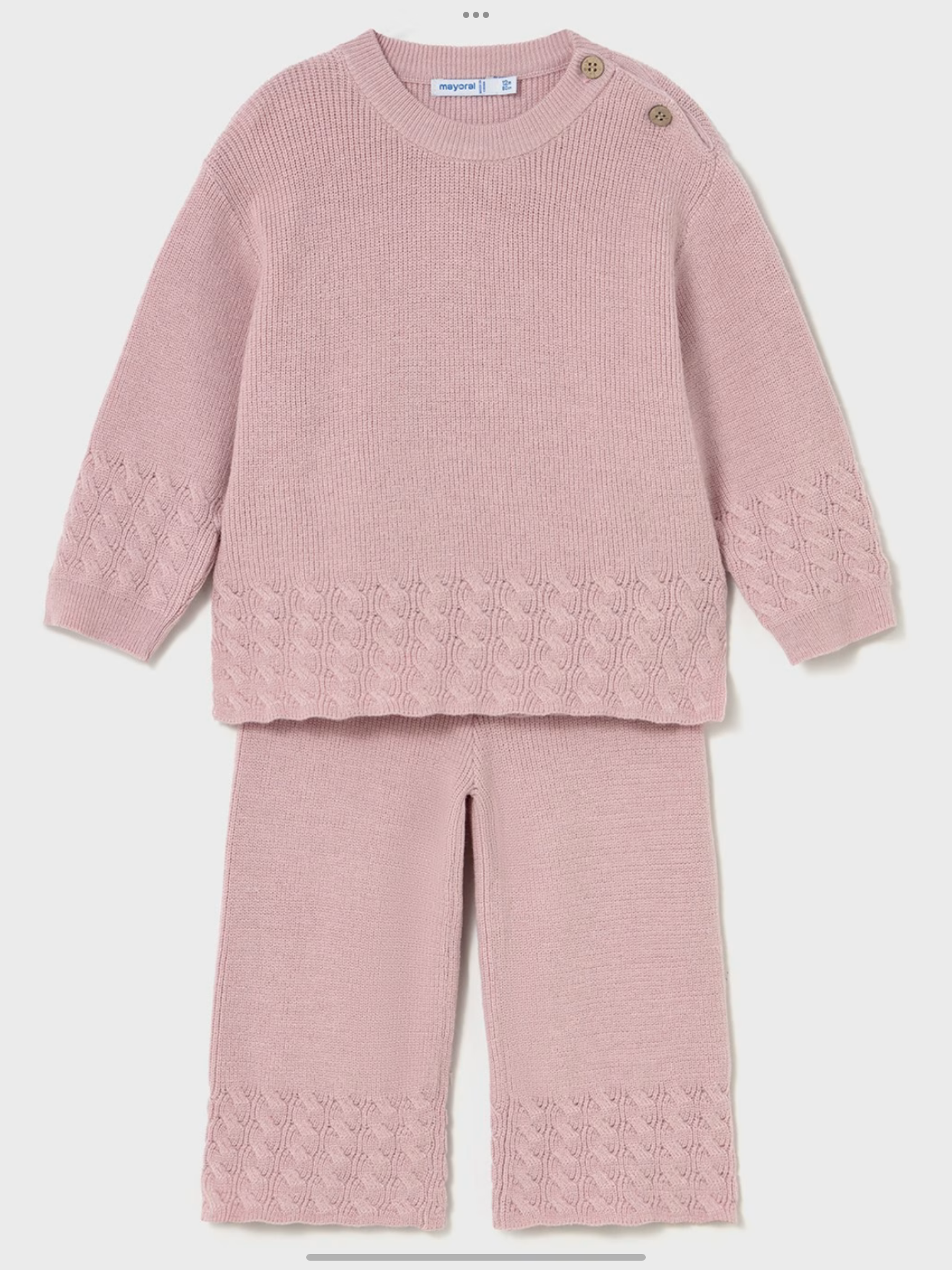 NEW SEASON MAYORAL KNITTED SET 0925364