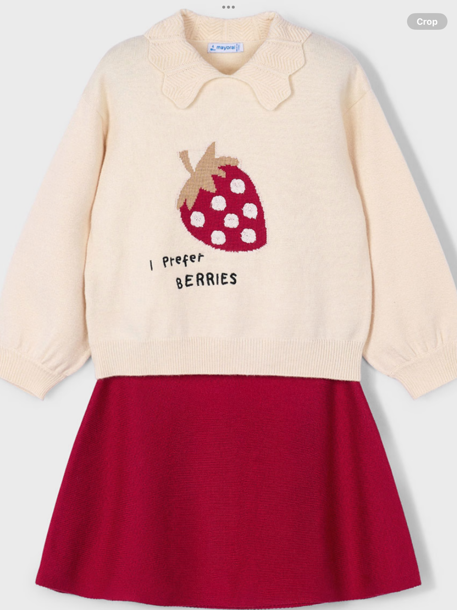 NEW SEASON MAYORAL STRAWBERRY SKIRT SET 09253850