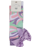 ADee pastel print socks summer 24.  02242140