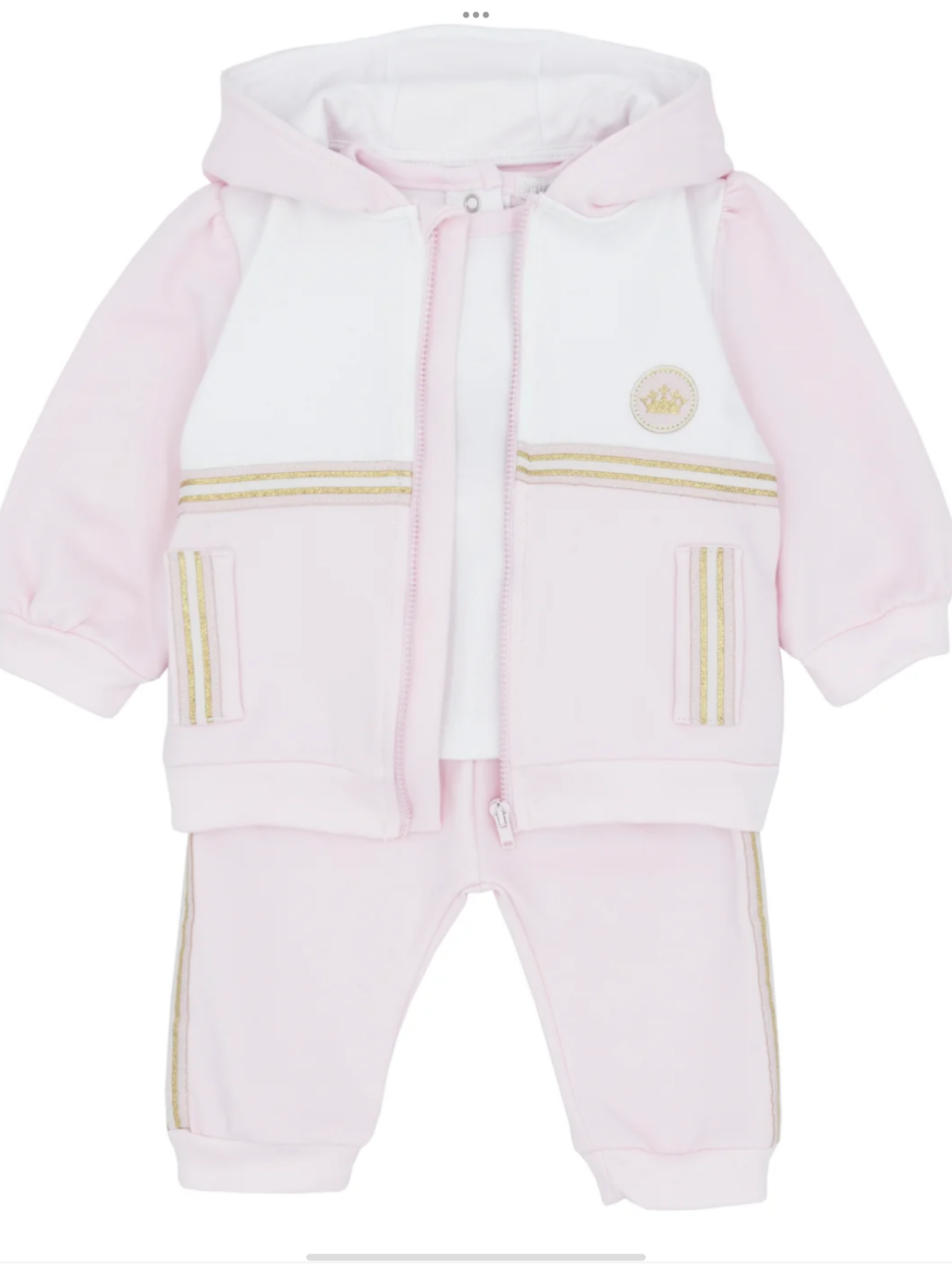 NEW SEASON Blues Baby Girls Venilo Pink Tracksuit 0925392