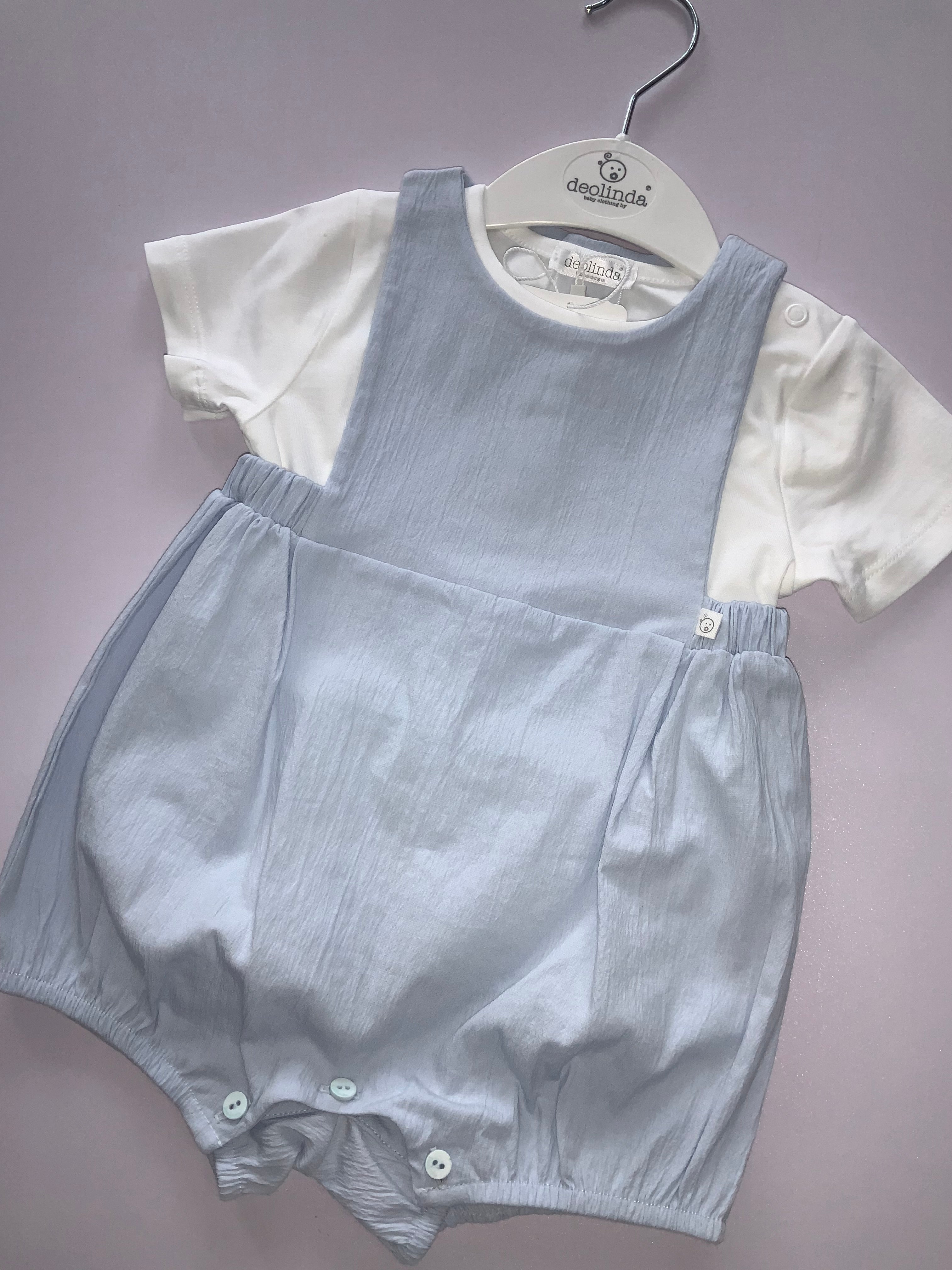 Deolinda boys dungaree summer 24.  02242165a