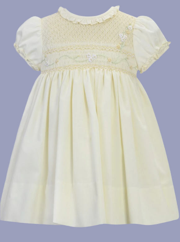 Sarah-Louise smocked dress 02242189