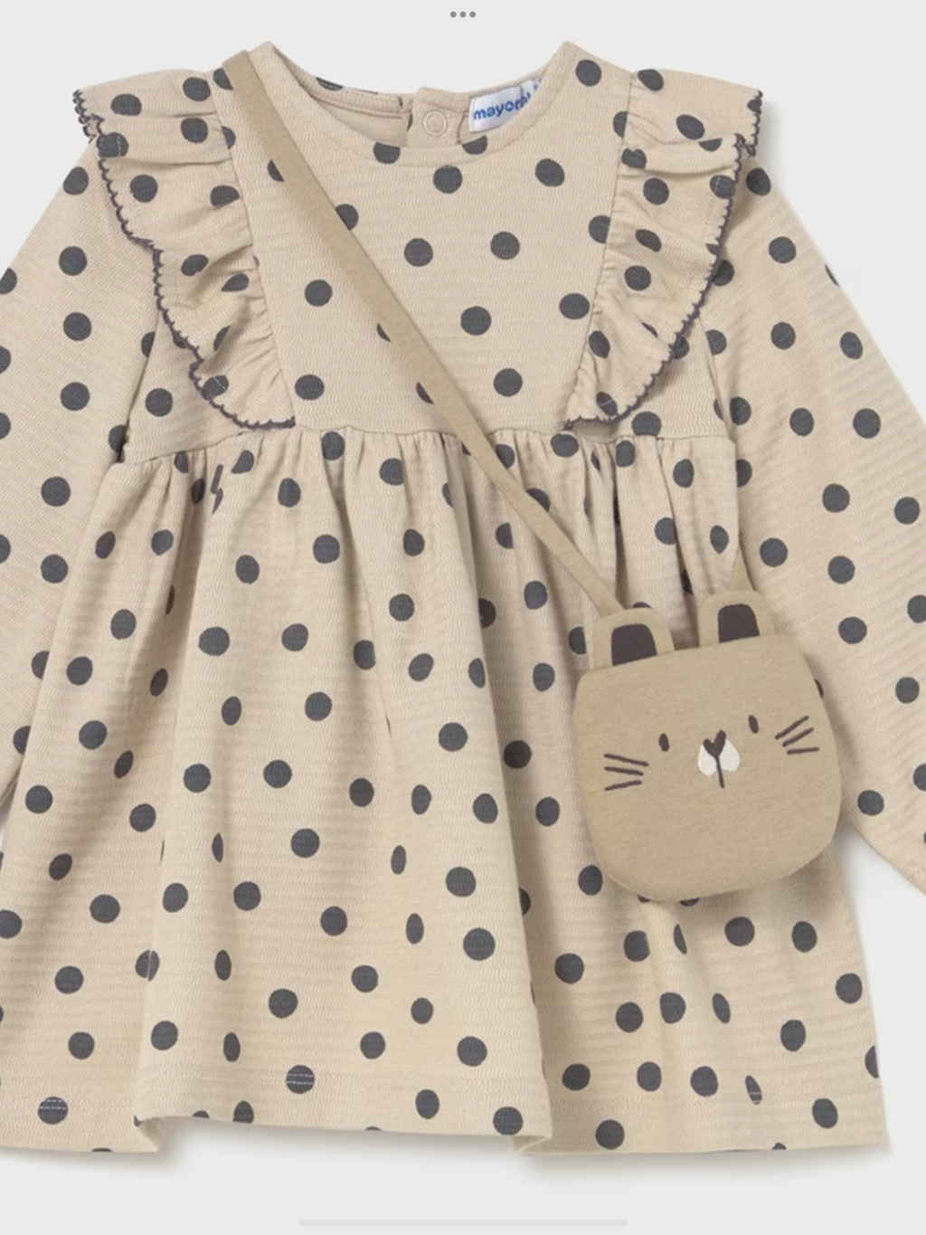 NEW SEASON MAYORAL printed dress with bag 1025433