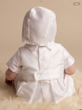 Boys christening romper 02242199