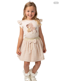 Caramelo kids skirt set.     03242202