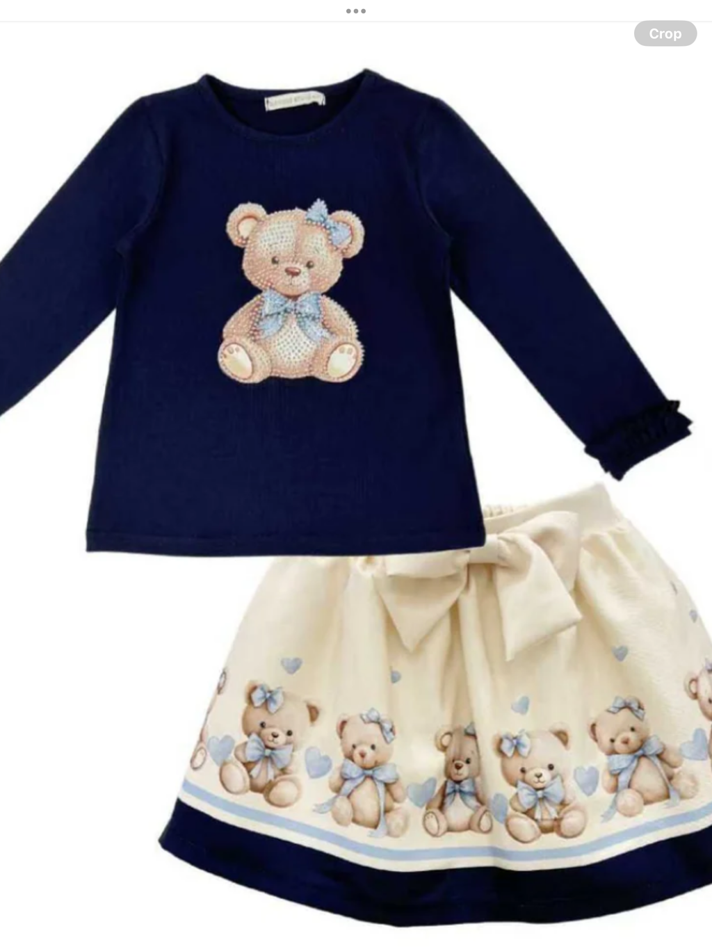 NEW SEASON NAVY SKIRT SET 1025443