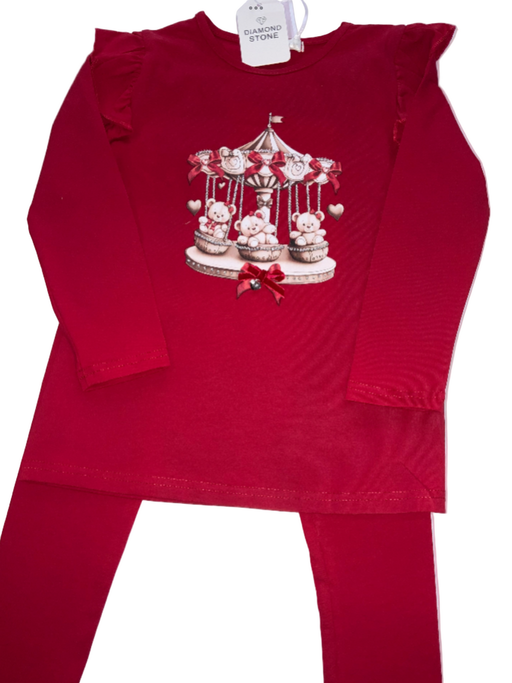 NEW SEASON DIAMOND STONE LEGGINGS SET 1025445