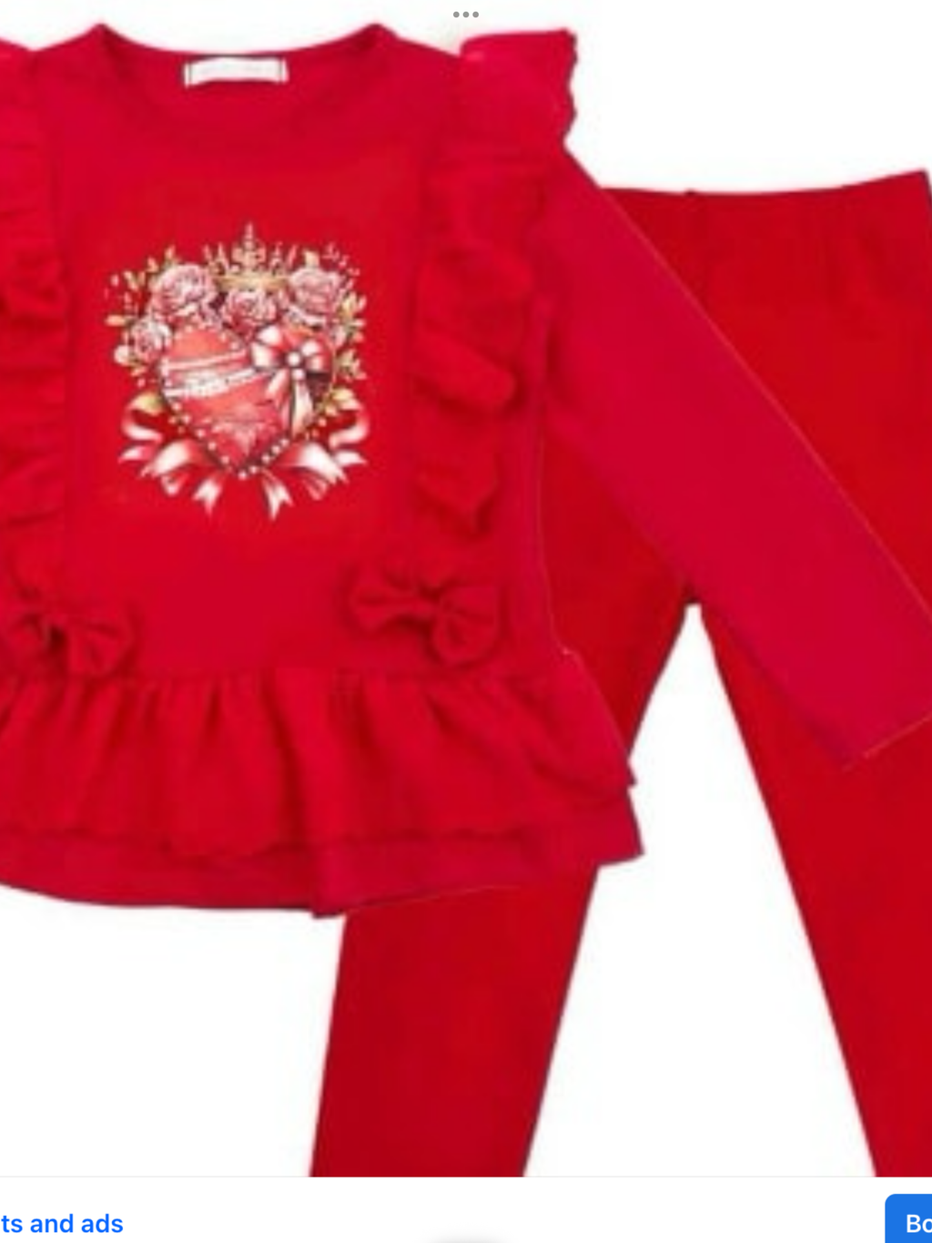 New season red leggings set 1025447