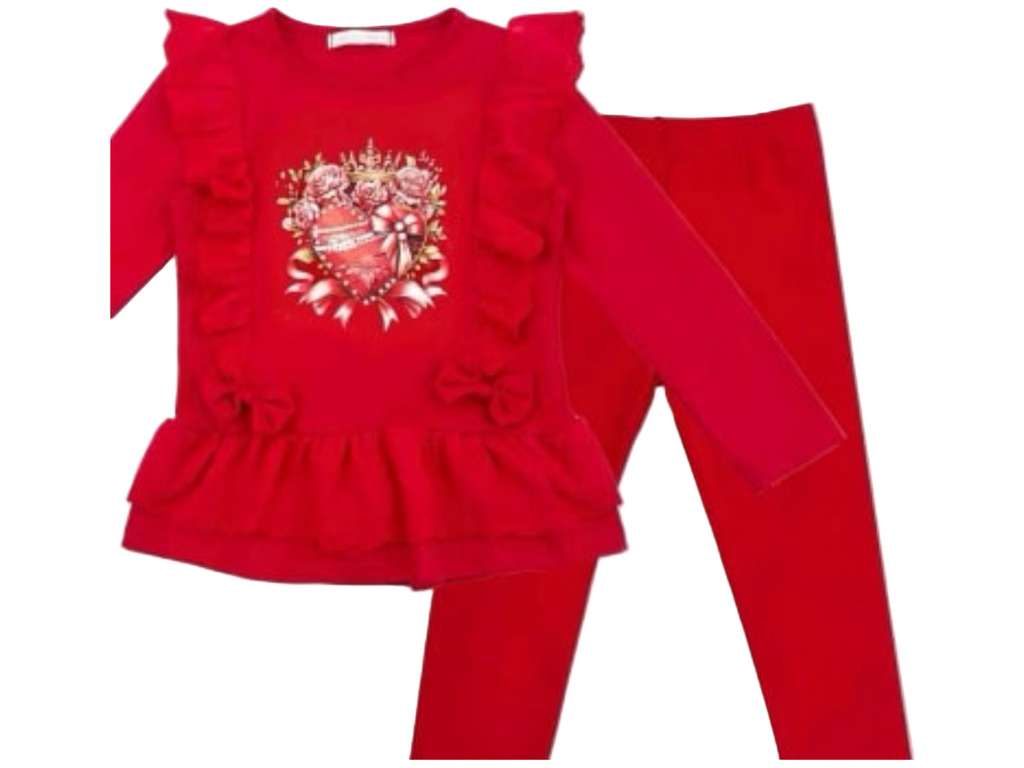 New season red leggings set 1025447
