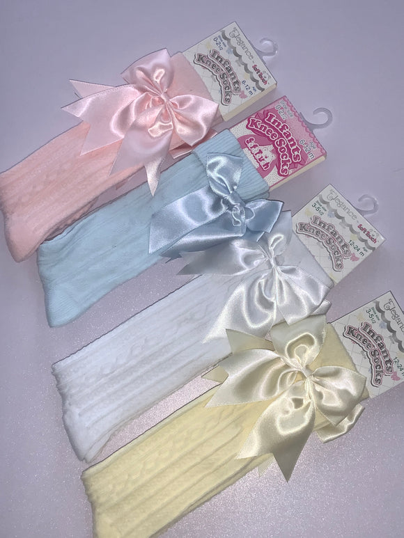 Bow socks 05242323