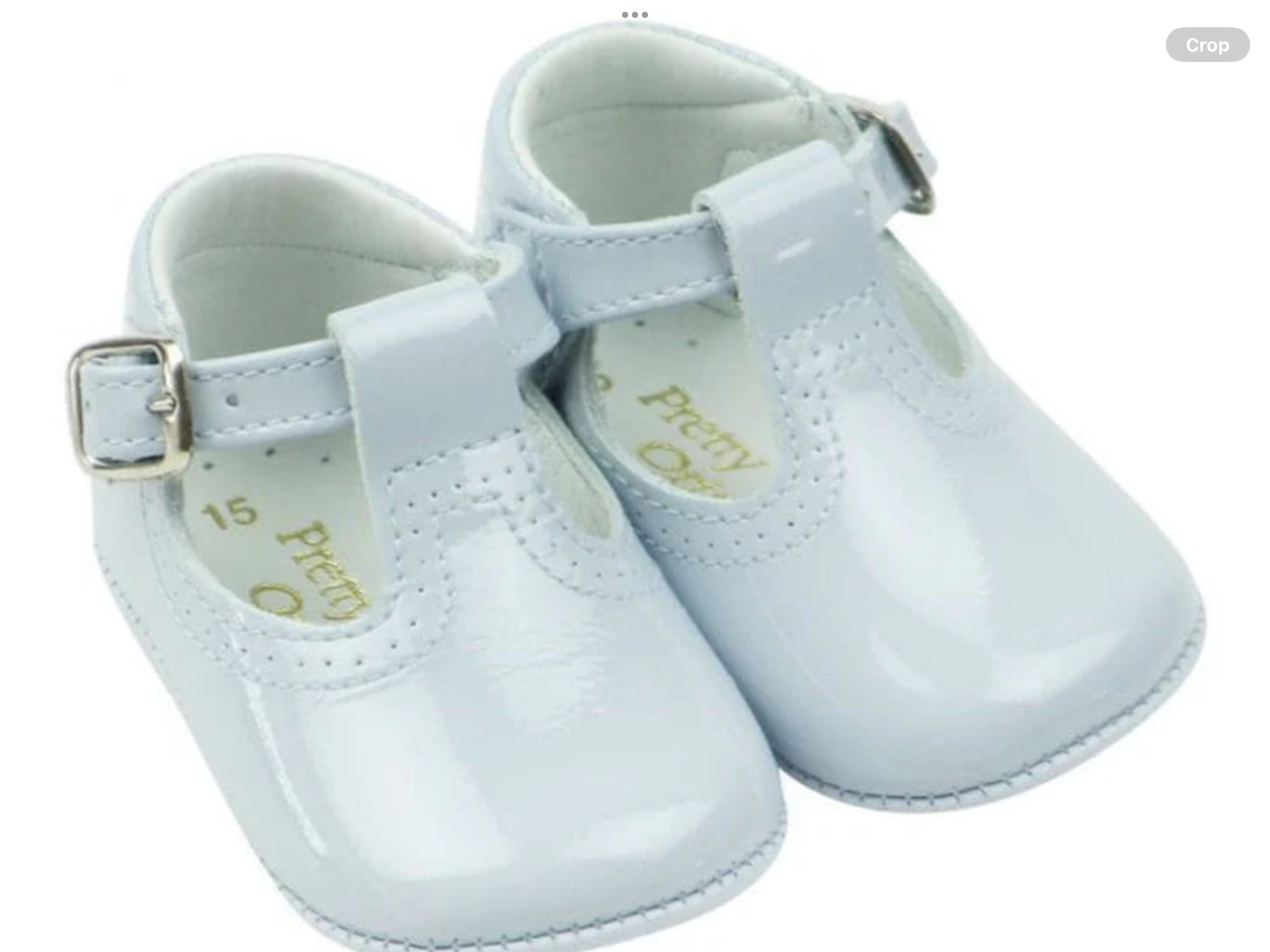 New season pretty originals baby blue pram shoes 1125452