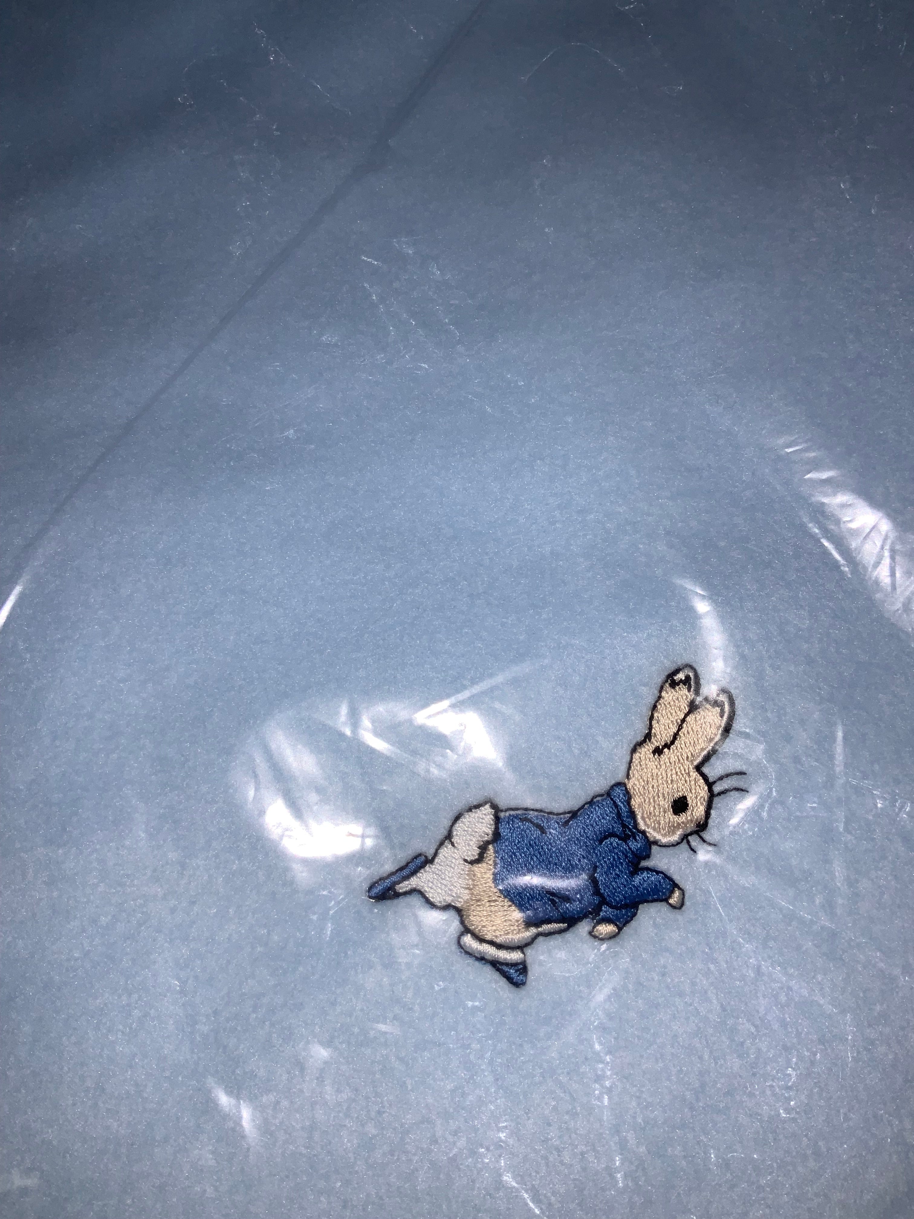 Peter rabbit blanket pink or blue G418