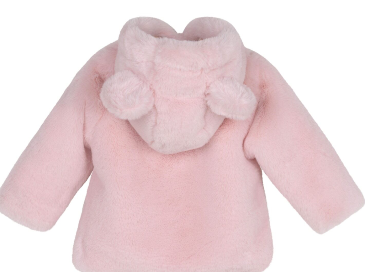 Little A faux fur hooded jacket 07242370