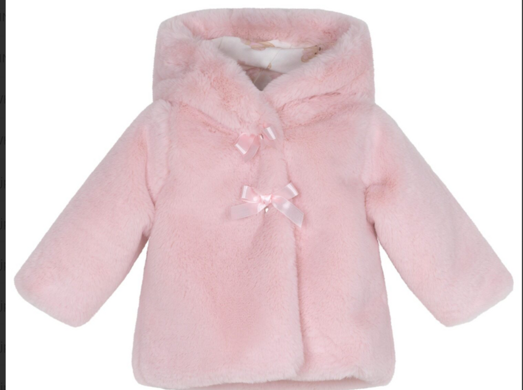 Little A faux fur hooded jacket 07242370
