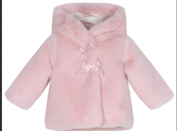 Little A faux fur hooded jacket 07242370