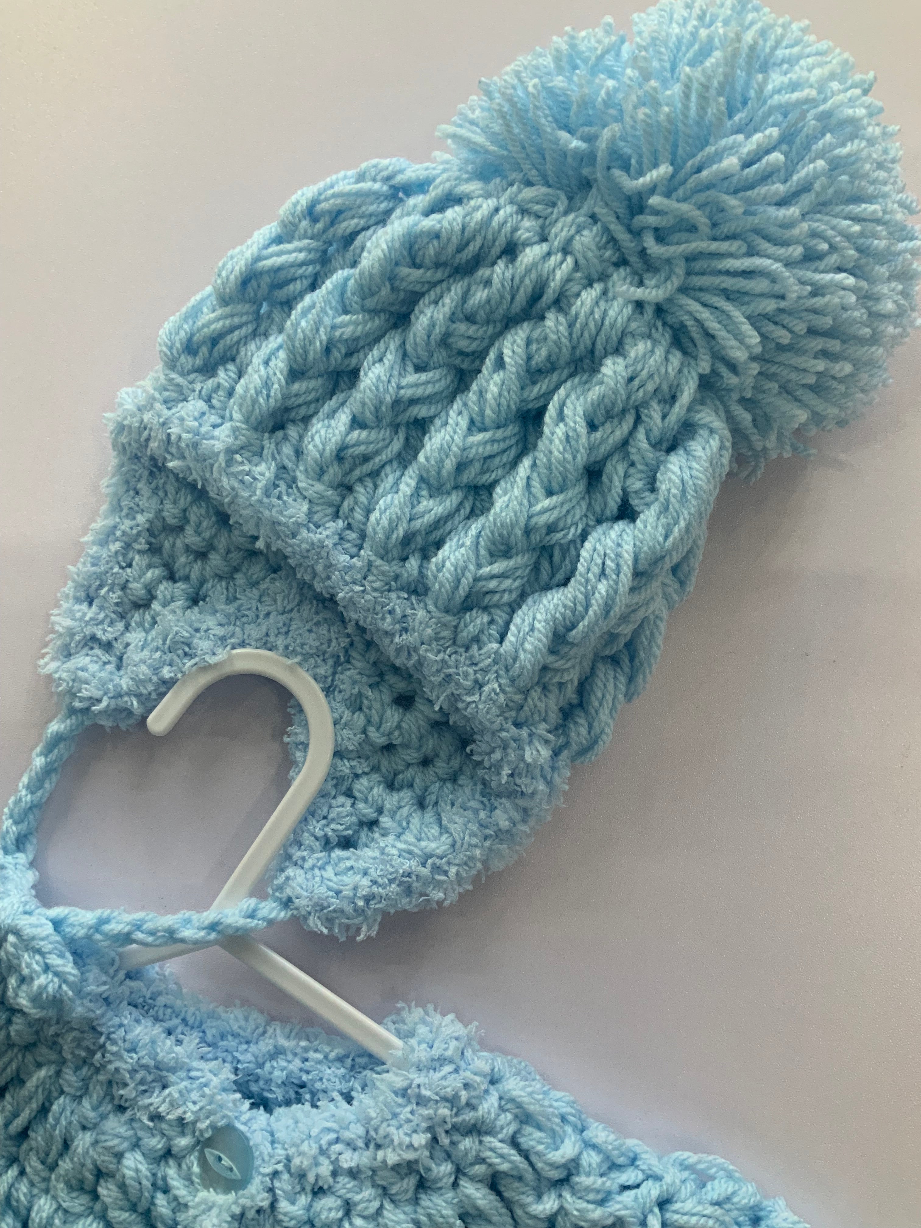 Crocheted CARDIGAN SET 05242288