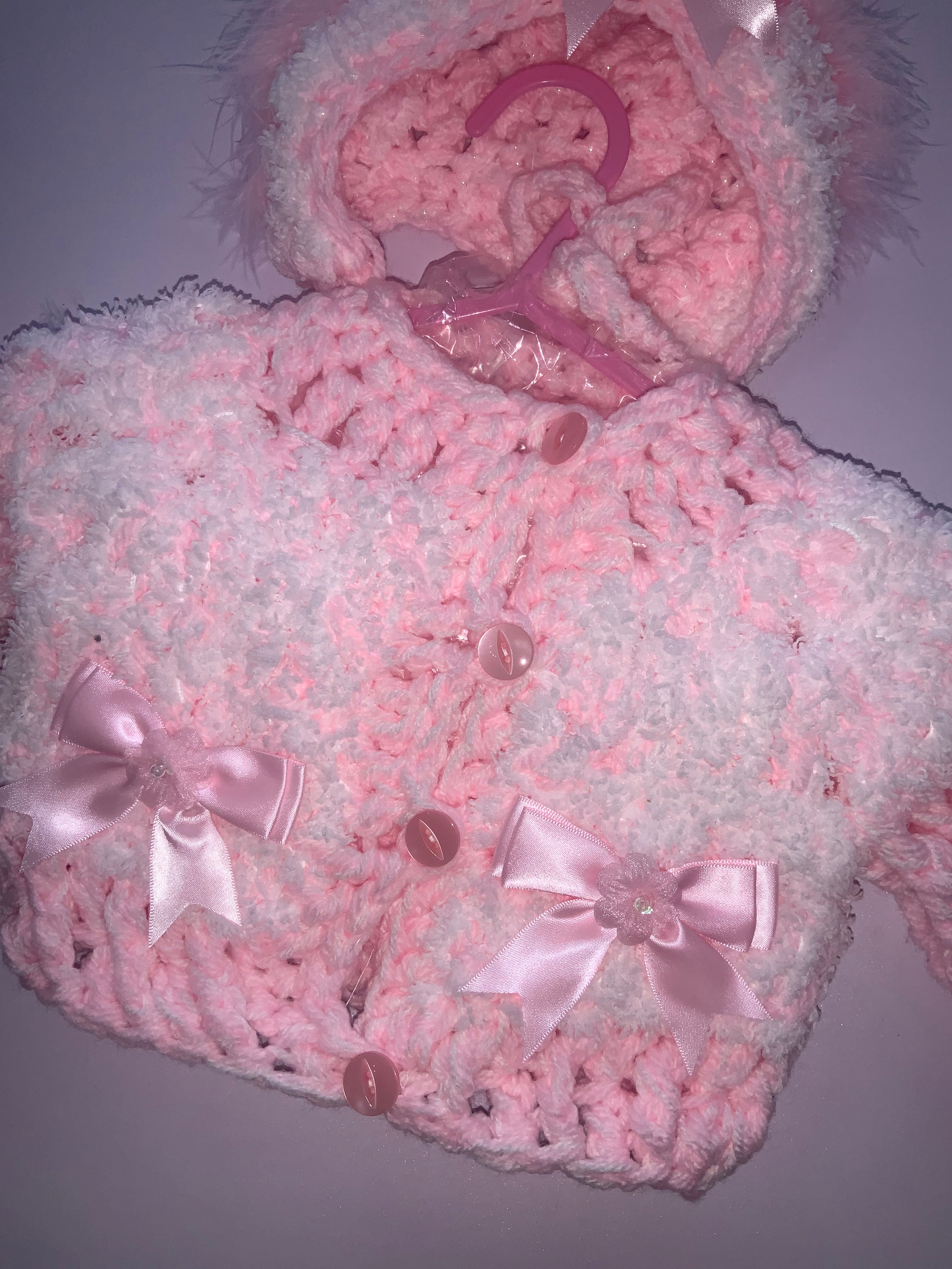 New season crocheted cardigan 1225454