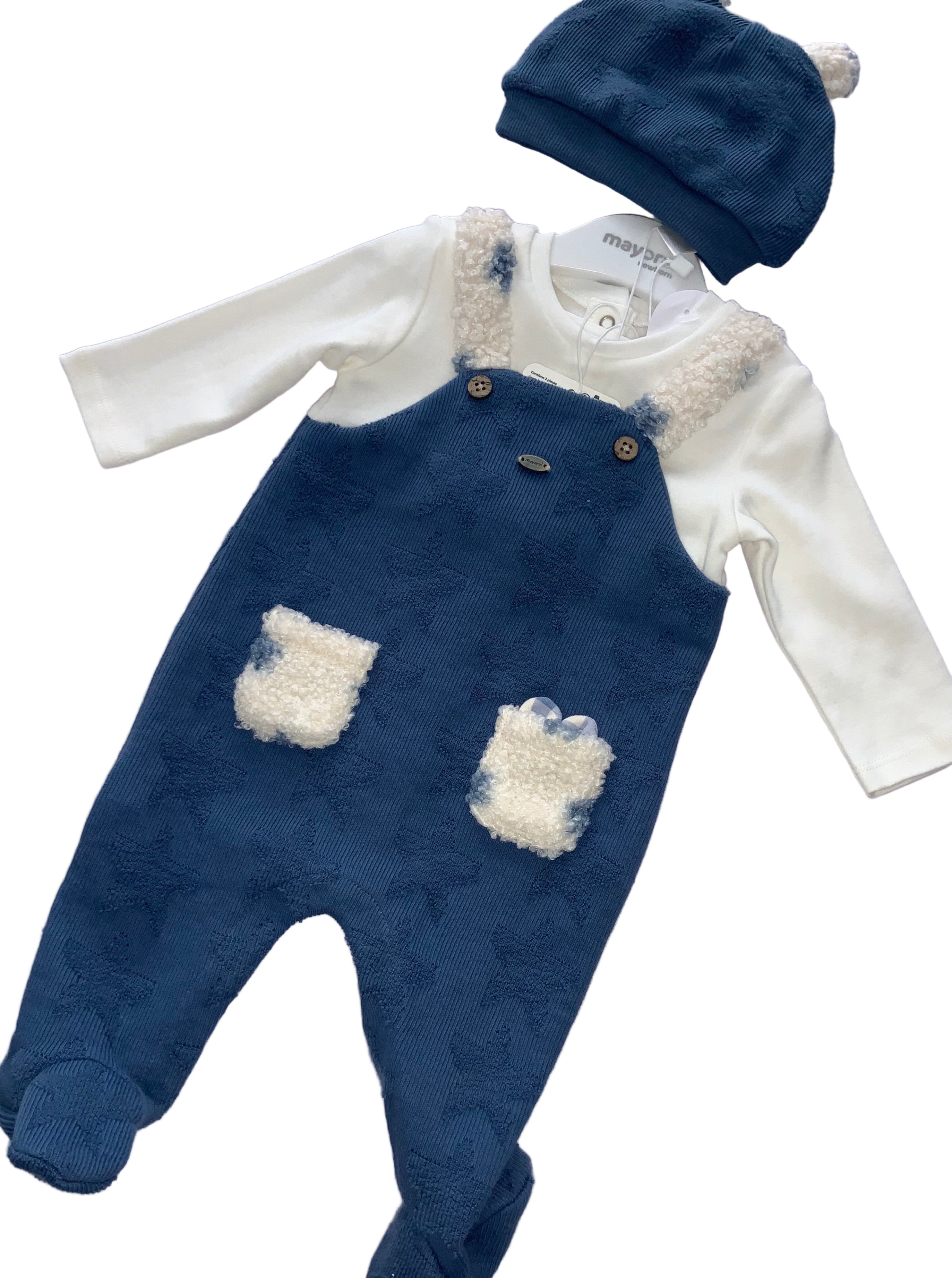 Mayoral romper and hat 07242386