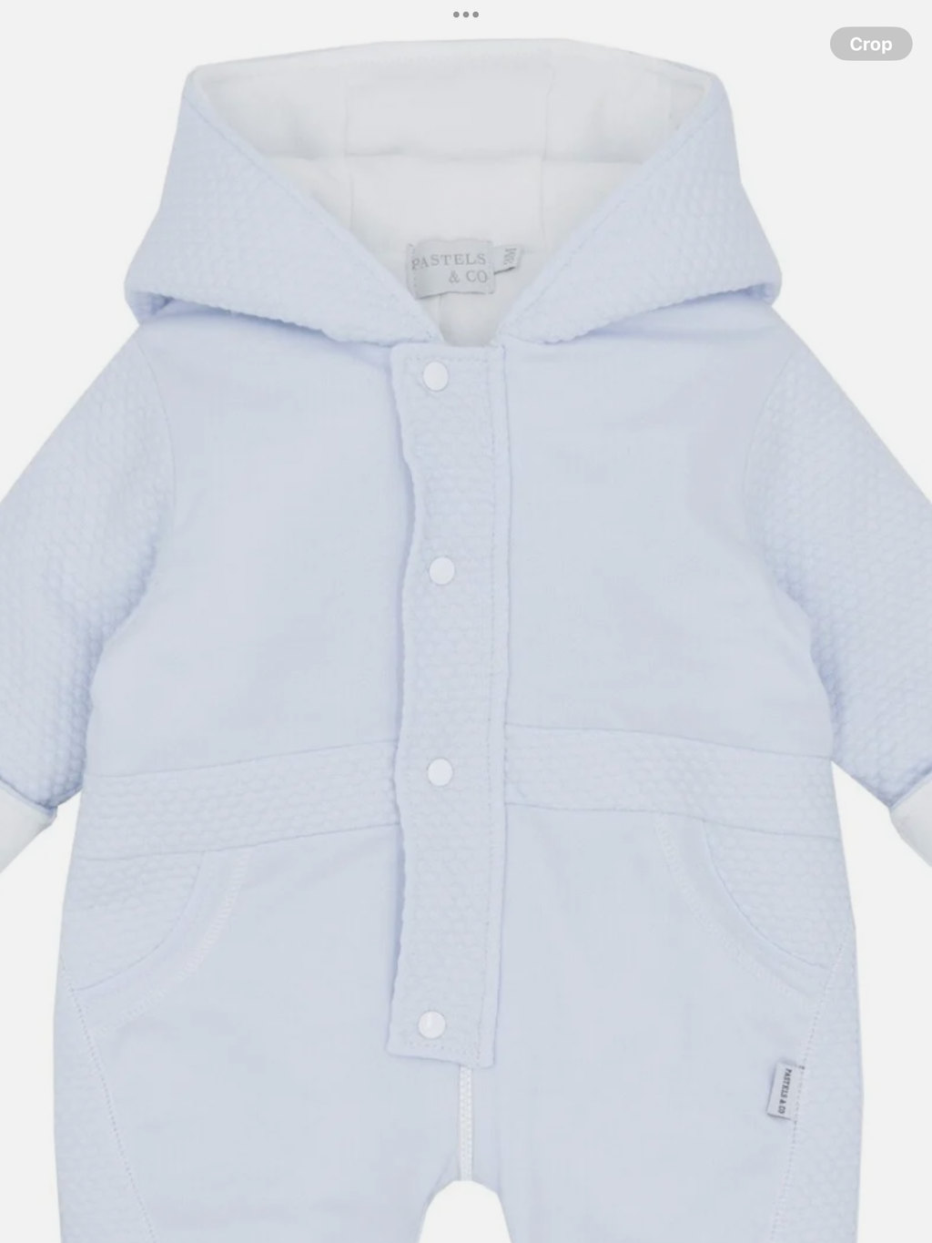 Pastels&co pramsuit in baby blue 1225458