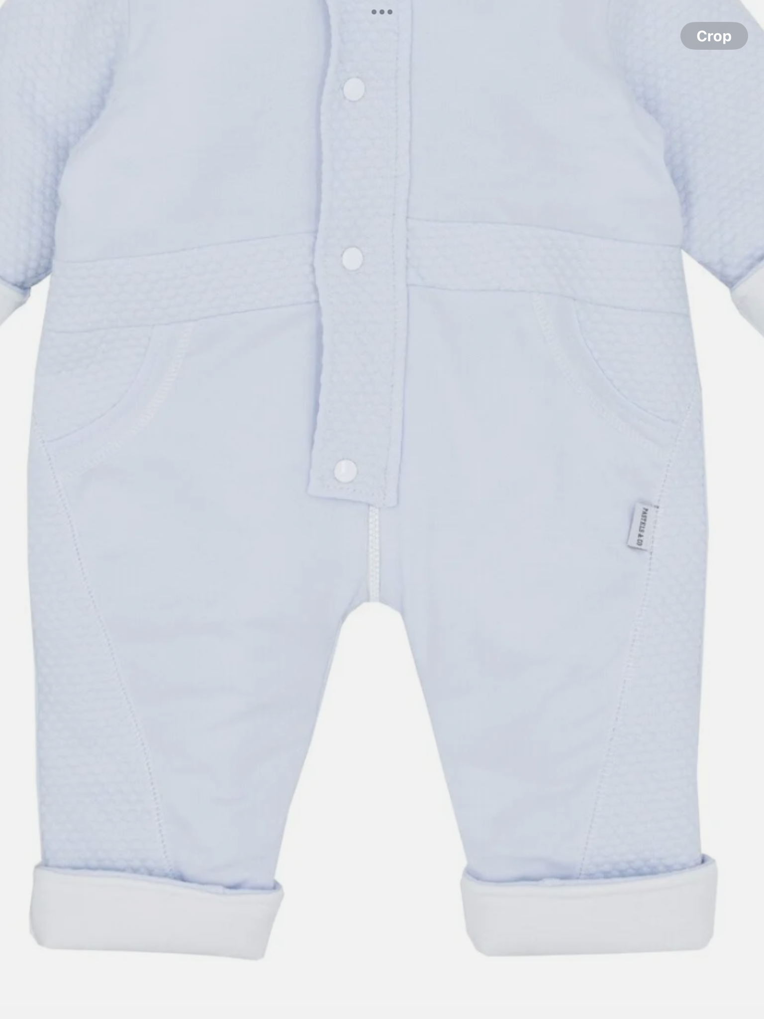 Pastels&co pramsuit in baby blue 1225458