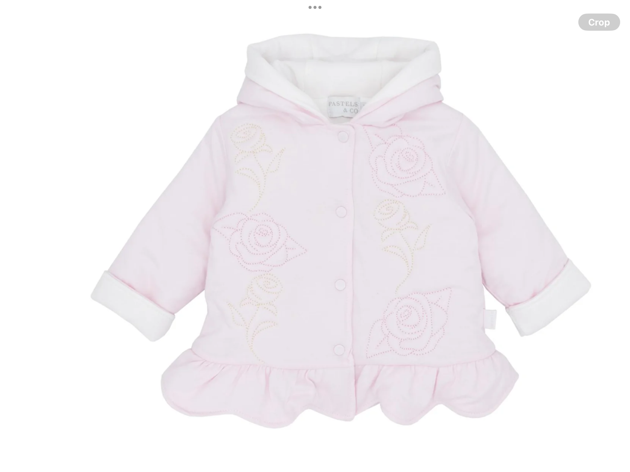Pastels&co pink hooded jacket 1225460
