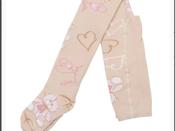 ADee serenity teddy print tights 07242420