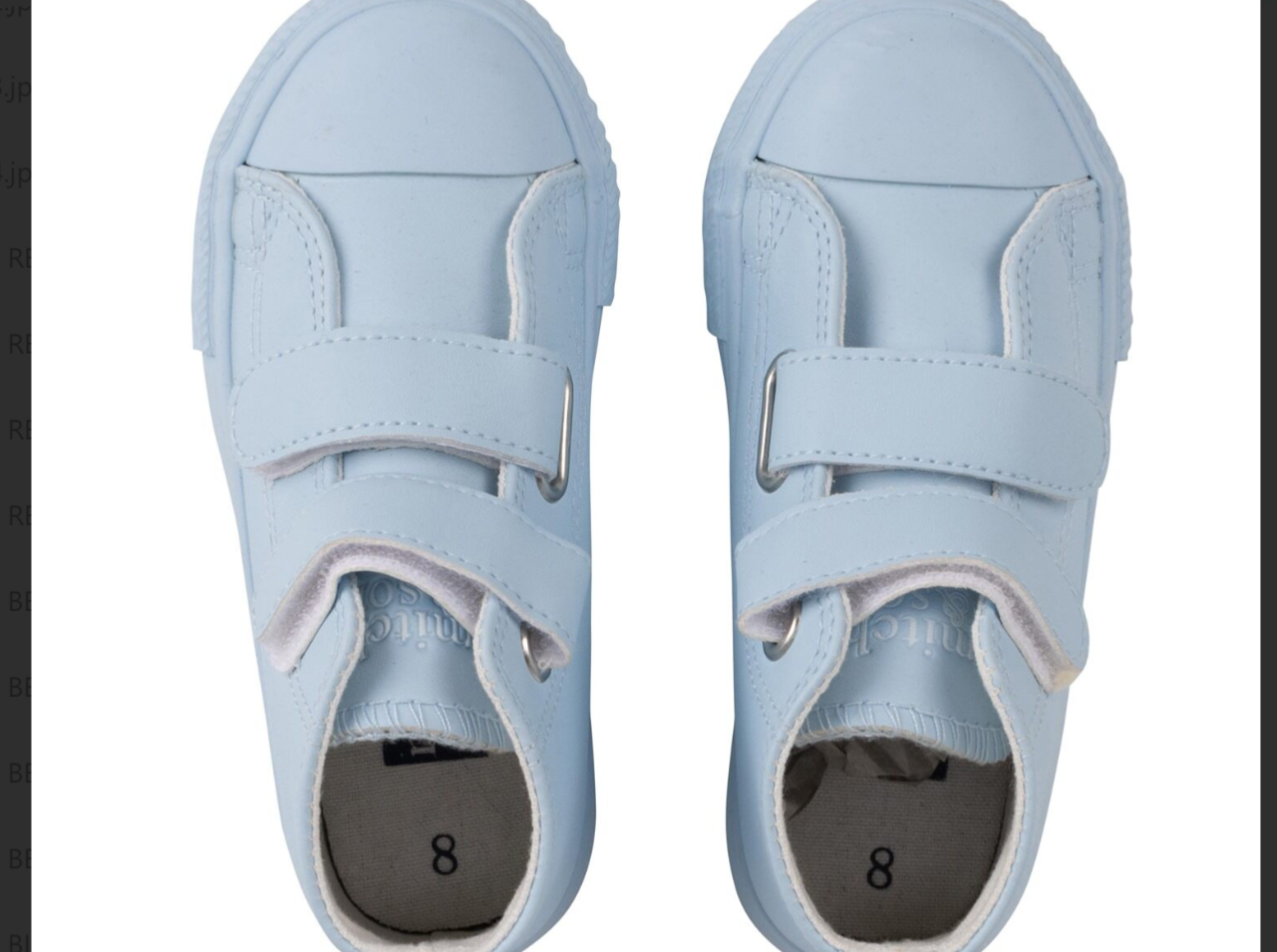 Mitch&son blue high tops 07242433