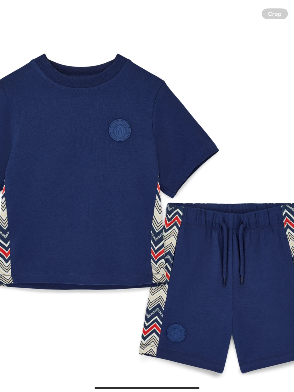 MITCH & SON MITCH & SONChic Chevron JNR Pedro & Pablo Swim Set - Blue Navy 0126464