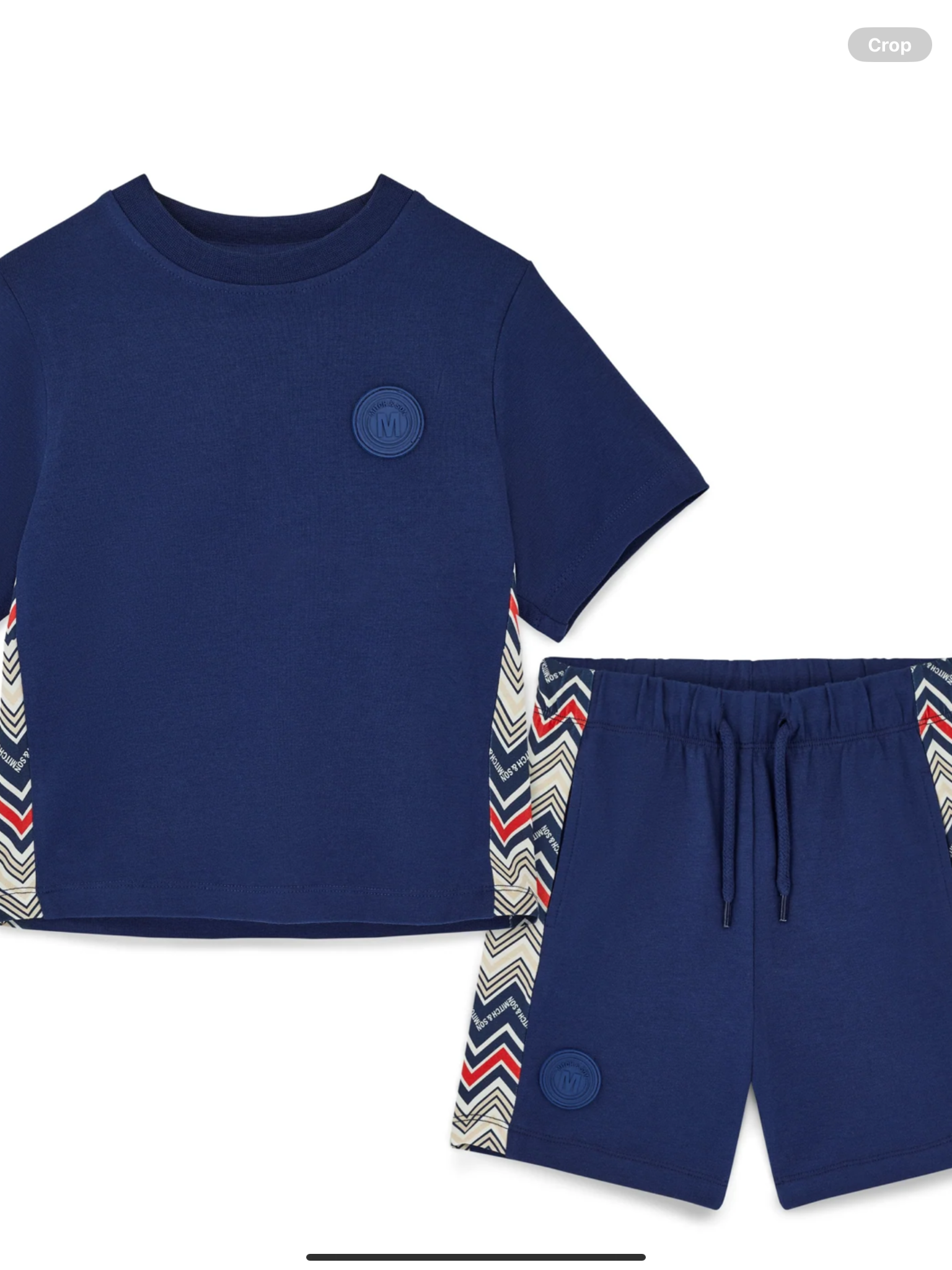 MITCH & SON MITCH & SONChic Chevron JNR Pedro & Pablo Swim Set - Blue Navy0126464