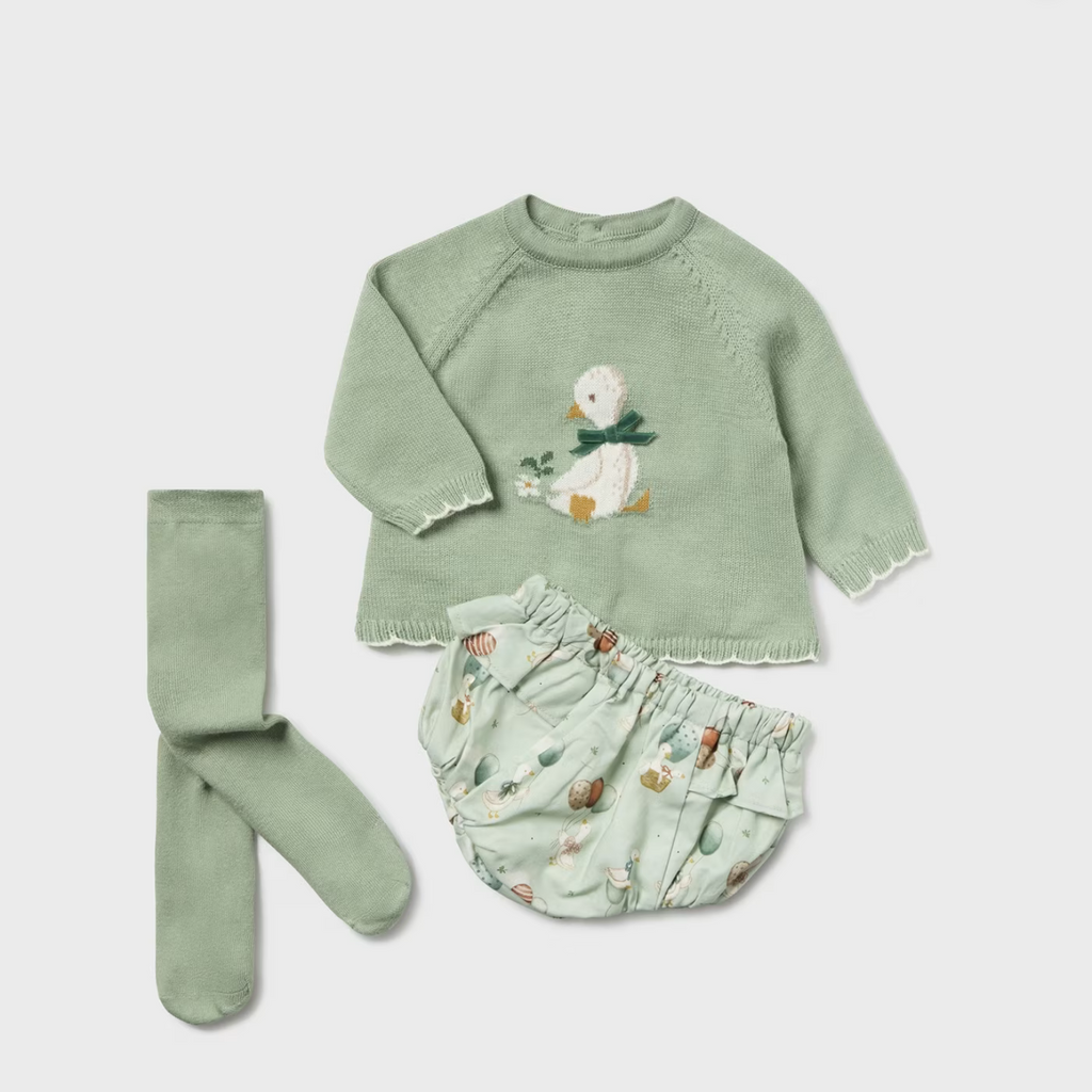 Mayoral new season knit sweater set 08242441