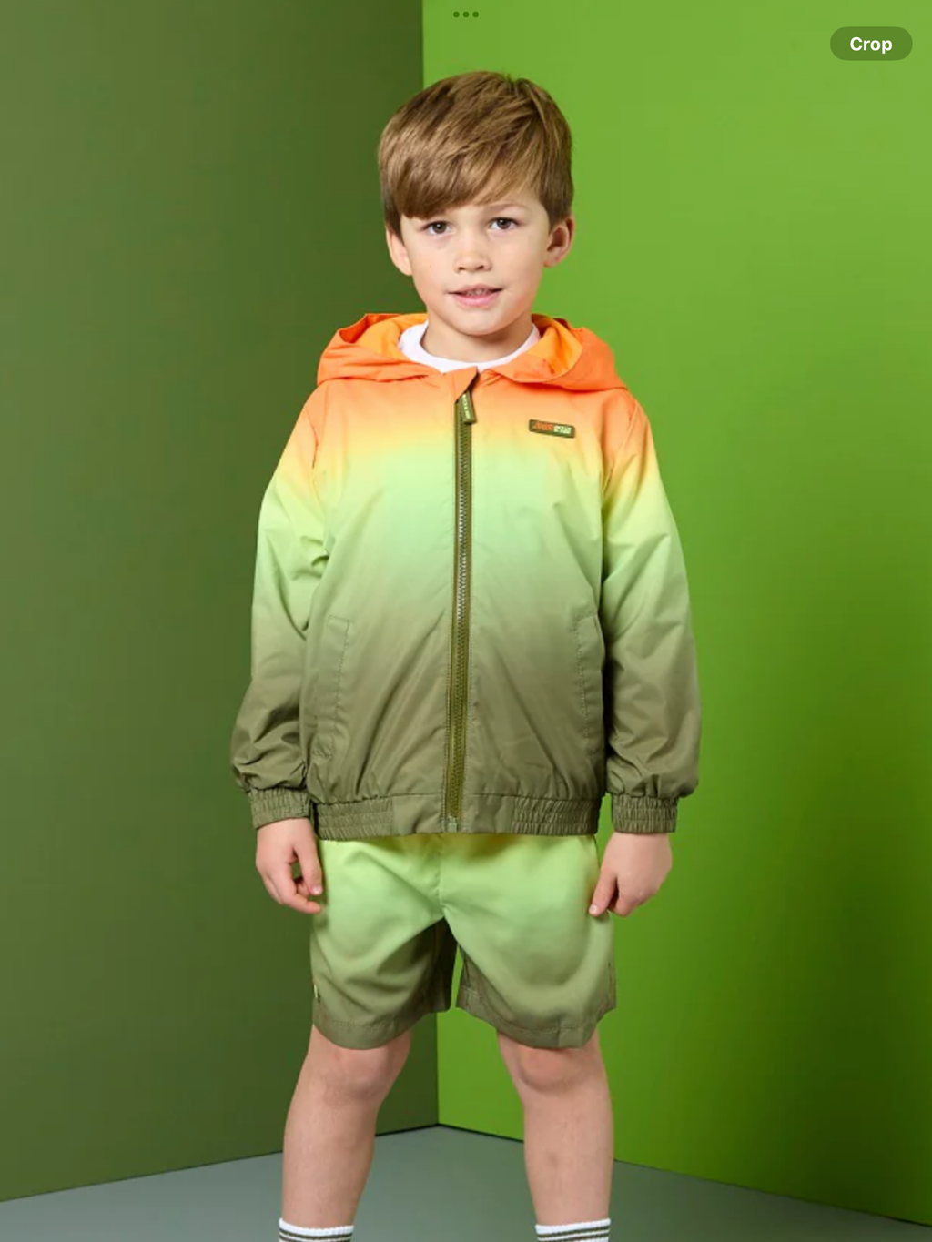 MITCH & SON JNR Gradient Print Jacket 0126468