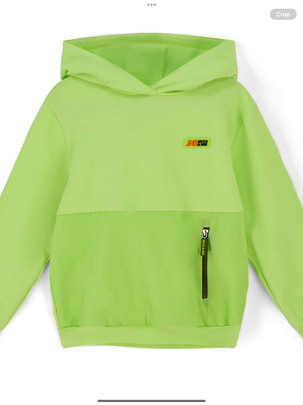 Mitch & Son JNR Ronan Hoodie Short Set X 2 - Lime Sherbet  0126471