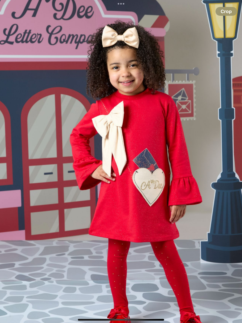 ADee robin red dress 08242471