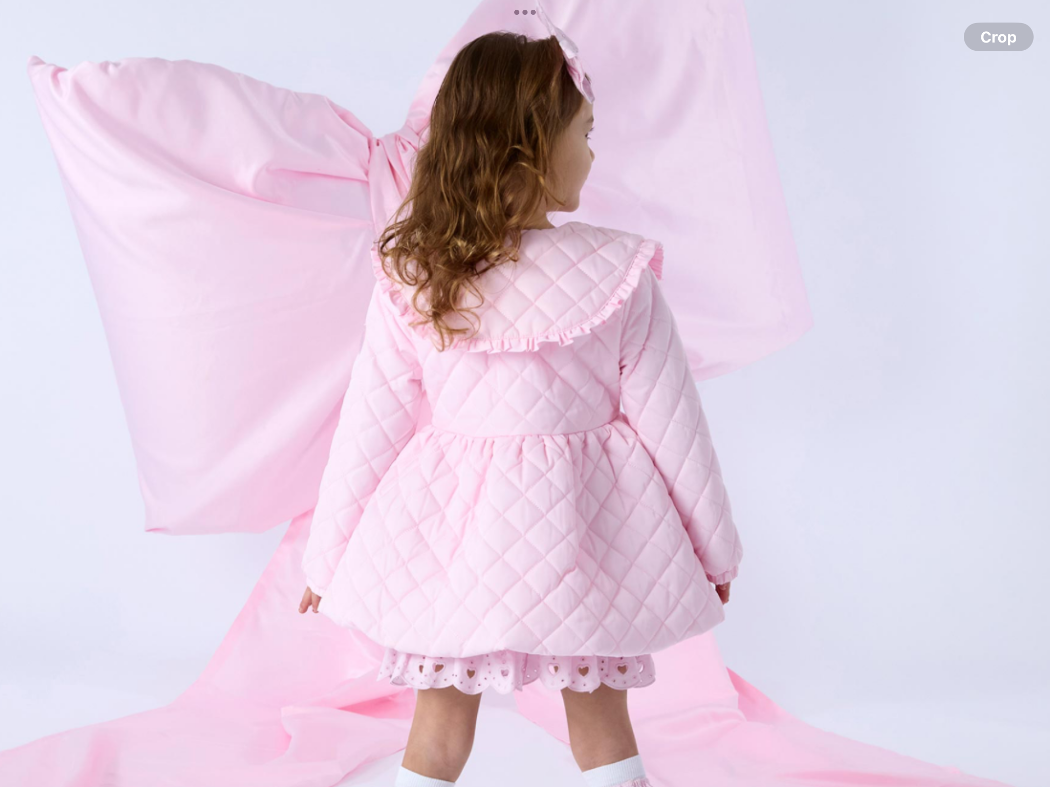 A Dee Bowtique Chic Riley Quilted Collar Jacket - Pink Blossom   0126497