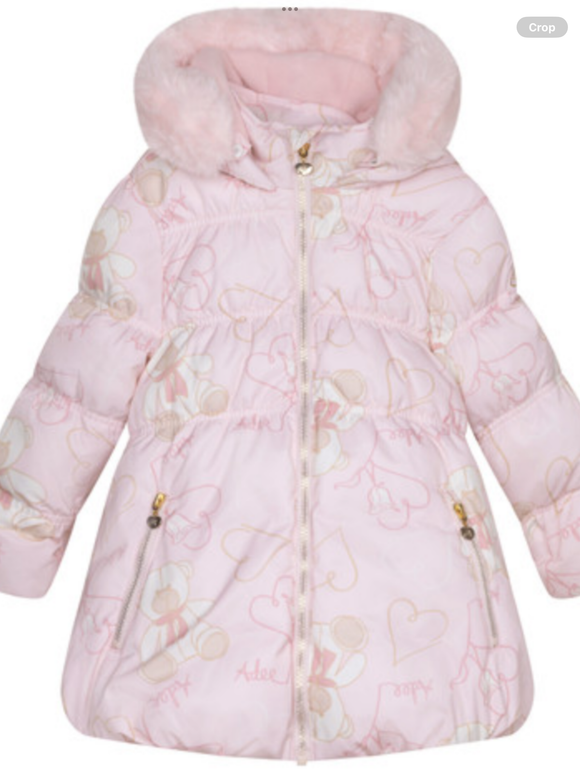 ADee Stella faux fur hooded jacket 08242490A