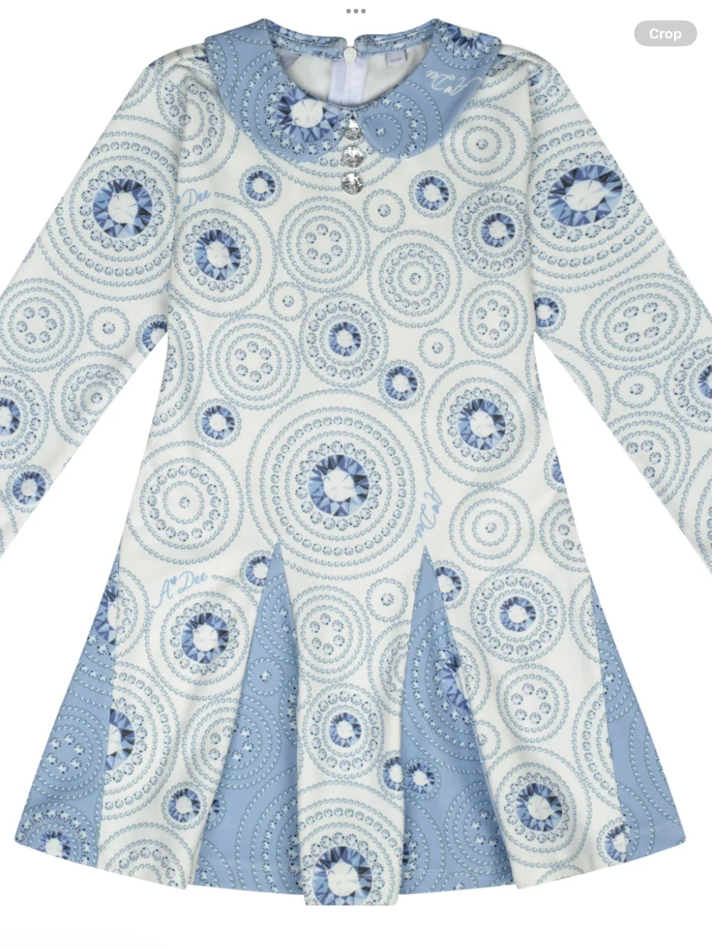 ADee pippa diamond print dress 08242493