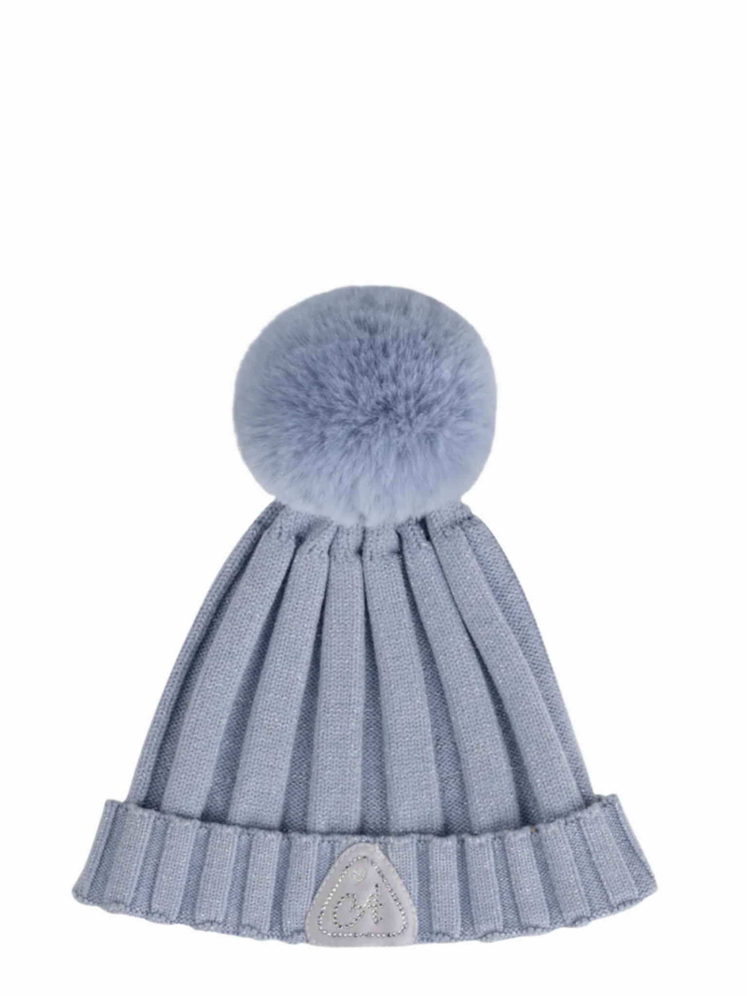 ADee knitted lurex Pom hat 08242495a