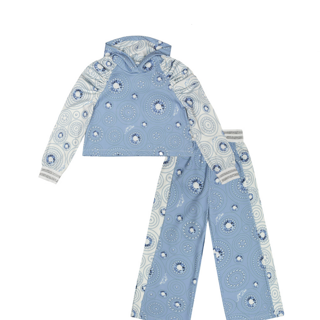 ADee Paula 2 tone diamond tracksuit 08242499